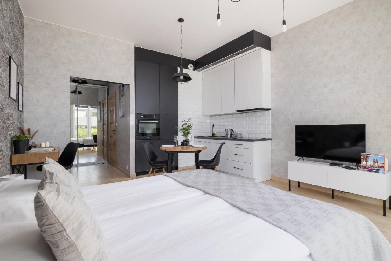 Krakow Studio With Parking & Terrace Near Zalew Bagry By Renters Prestige Eksteriør bilde